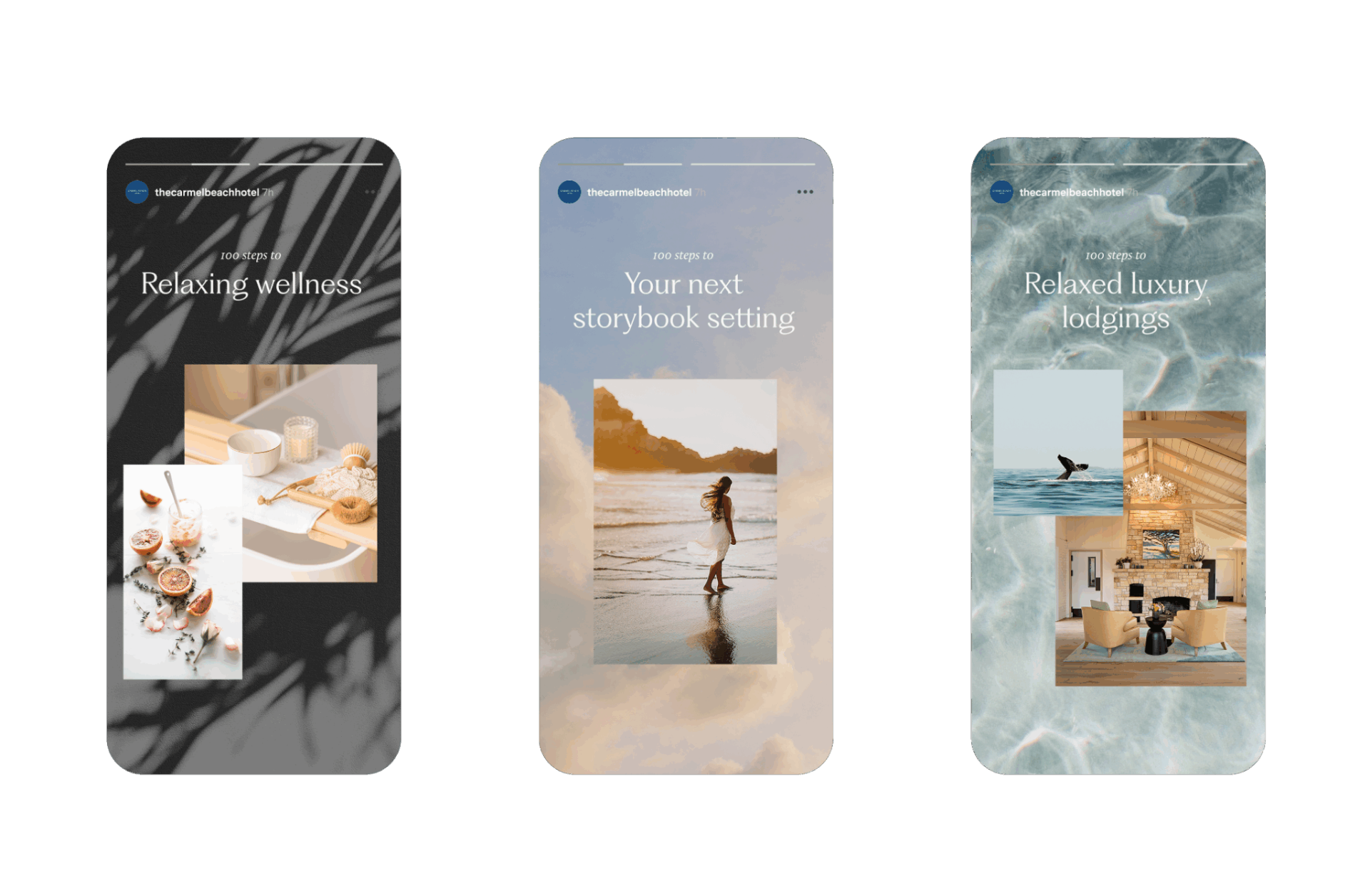 Carmel Beach Hotel — social story series